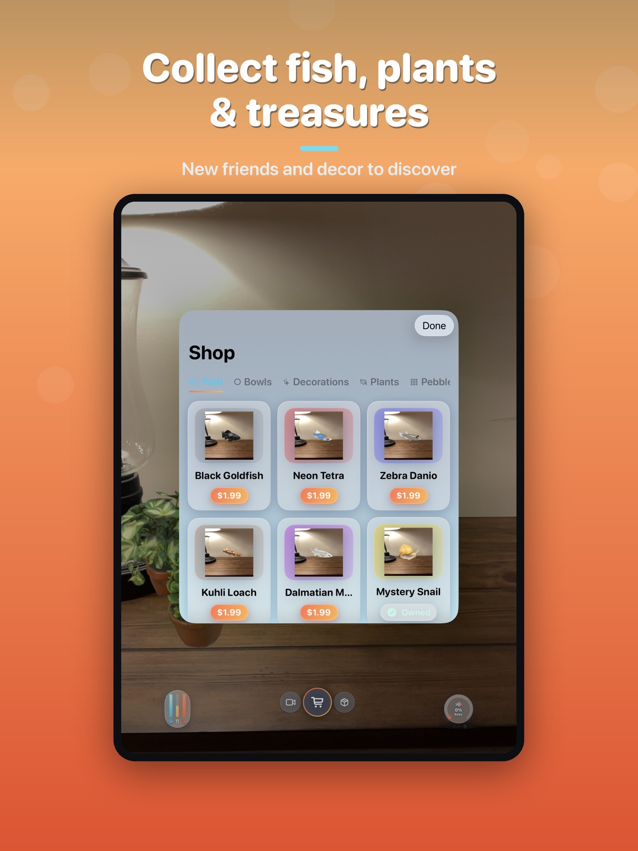 Screenshot 10 of Little Splashy: AR Pet Fish