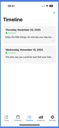 Gratitude daily Screenshot 3