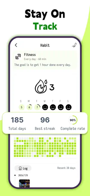 Habpix: Habit Tracker & Goals screenshot 4