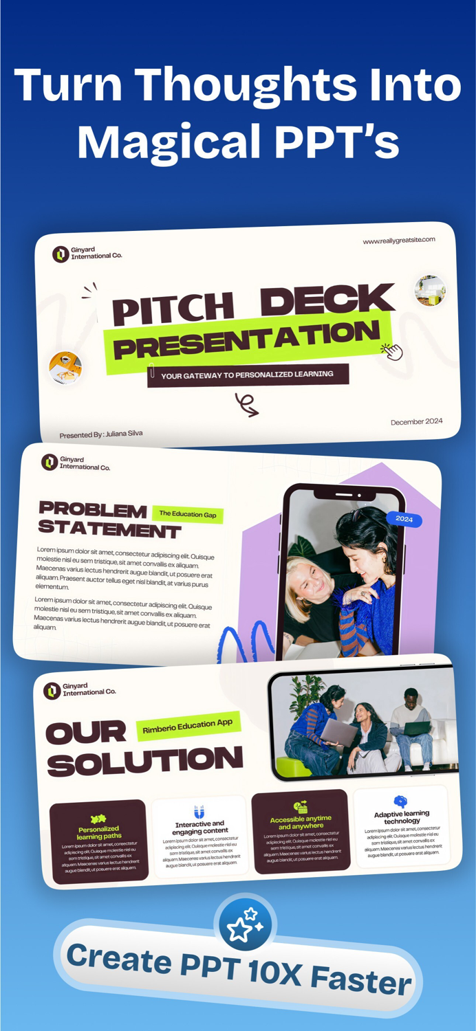 Gamma App - Presentation Maker