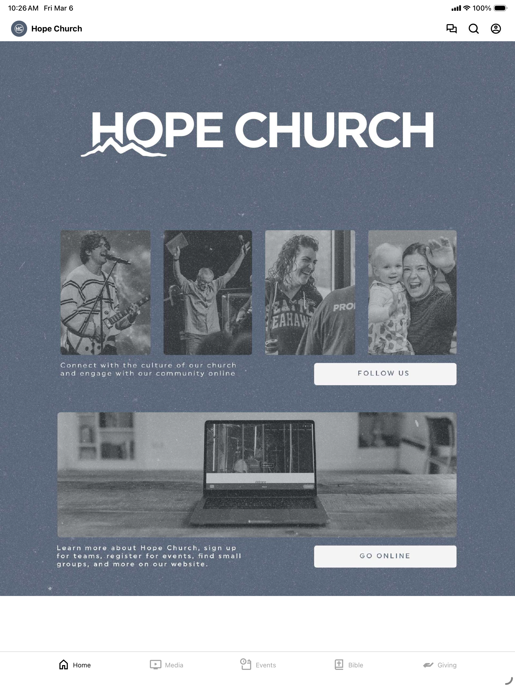 Hope Church Montana screenshot 4