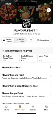 FLAVOUR FEAST. Screenshot 2 of 4