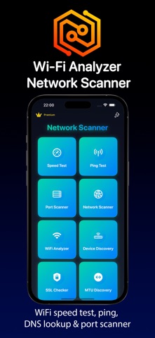 Wi-Fi Analyzer Network Scanner iPhone screenshot