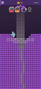 Puzzle Block Plunge screenshot #1 for iPhone