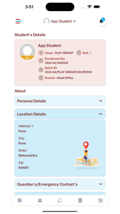 Curious Kids School Parent Screenshot