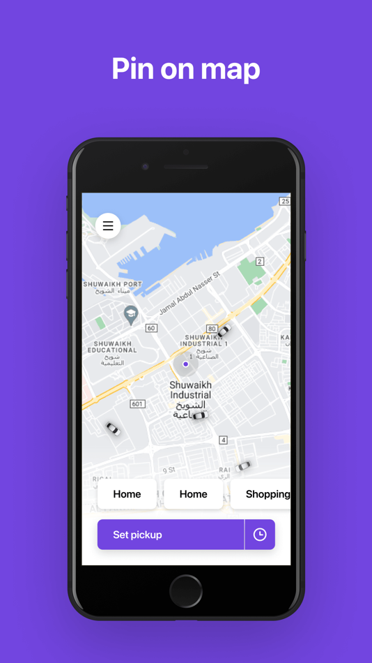 #1. Basha Ride: Taxi Kuwait City (iOS) By: Ride Basha Company