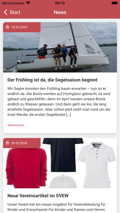 SV Einheit Werder 1952 Screenshot