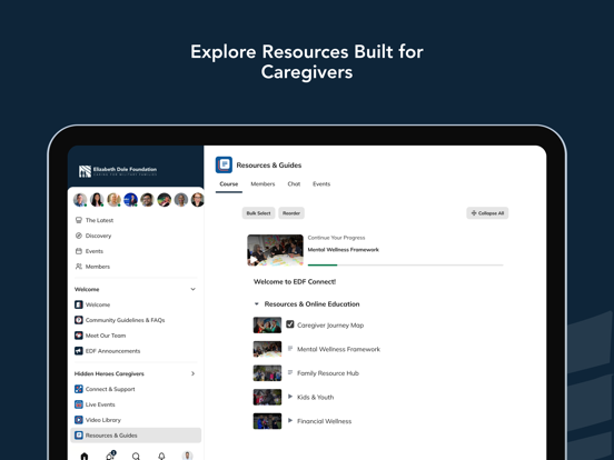 EDF Connect iPad screenshot 2 - Social Networking app