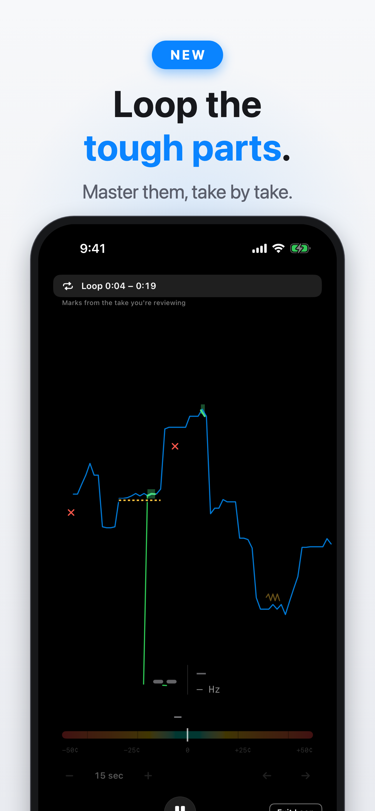 PitchMonitorPro - Vocal Visual screenshot 2