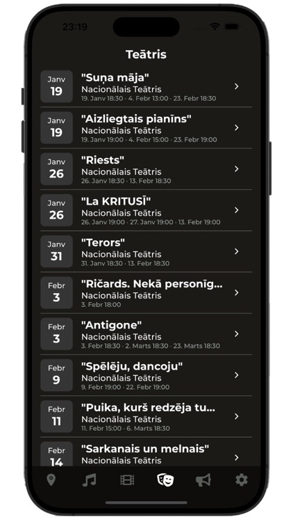 Noktirne: your events guide screenshot-6