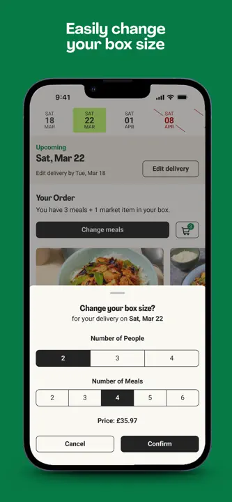 HelloFresh: Screenshot 9 von 10