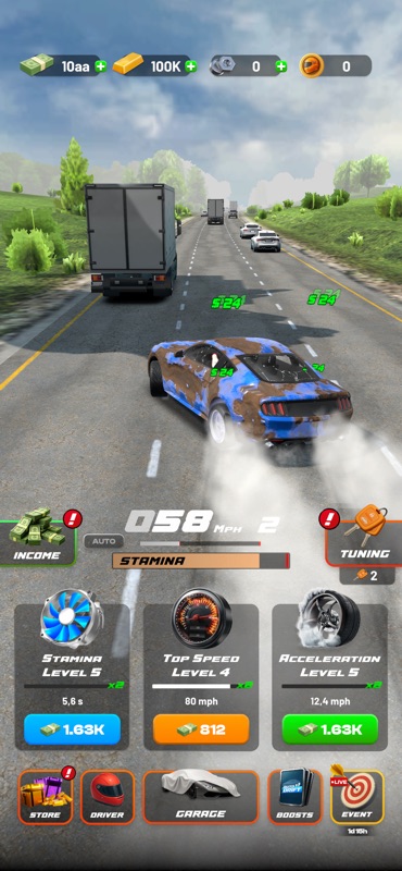 Highway Drift - Car Racing screenshot 2