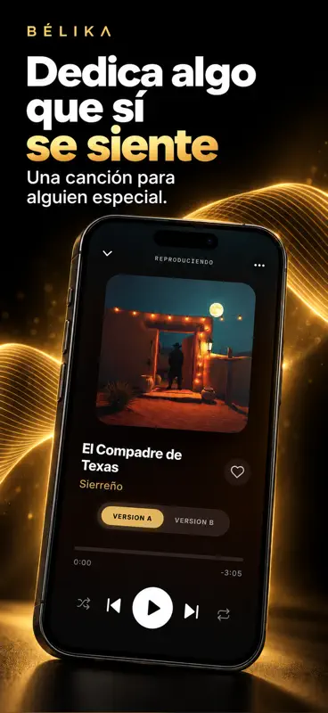 Belika: Corridos & Regional IA screenshot 4 of 6