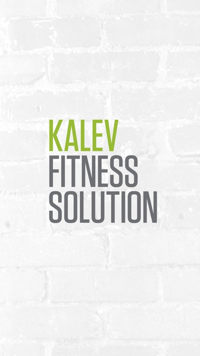 Kalev Fitness Solution Screenshot