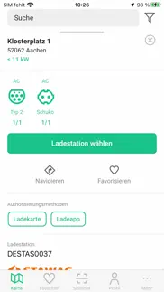 ladeapp - e-auto ladestationen iphone bildschirmfoto 4