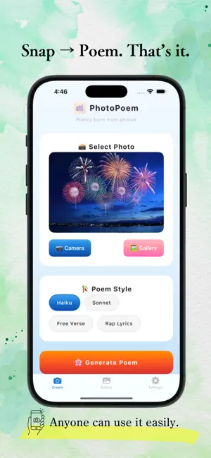 PhotoPoem- AI Poem Generator screenshot 4