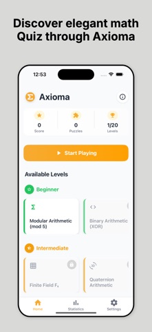 Axioma - Math Puzzle Game Screenshot 1 of 8