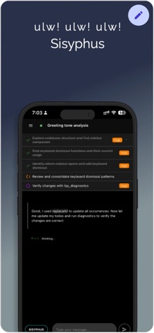 OpenCode Mobile App Screenshot 5 of 5
