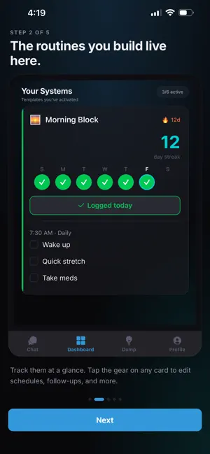 neurOS - ADHD Coach screenshot 3