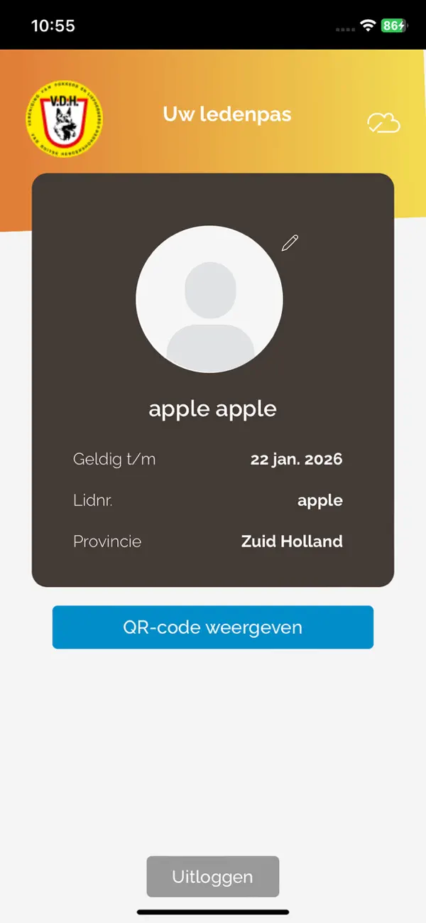 #1. VDH app (iOS) Podle: Vanderperk Groep B.V.