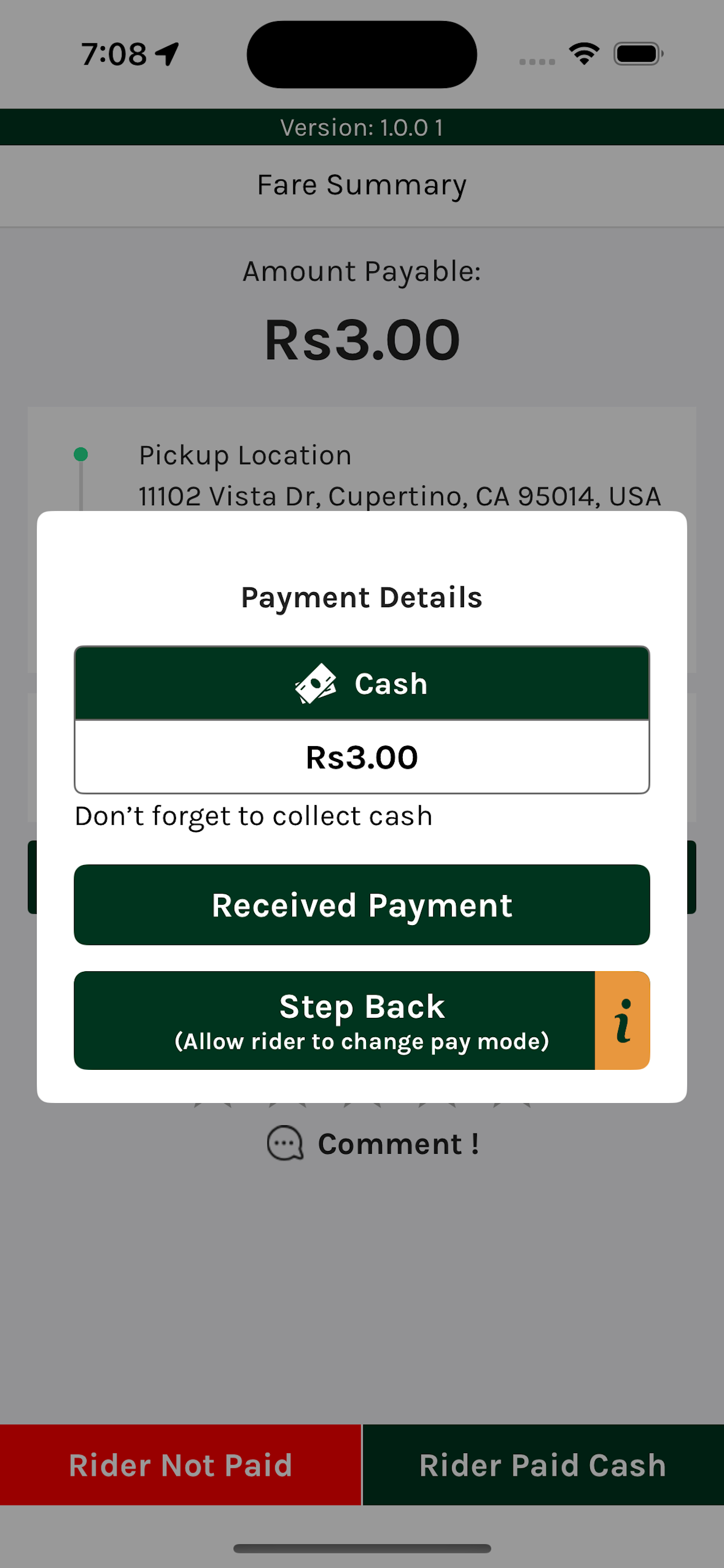 RoDrive Driver App