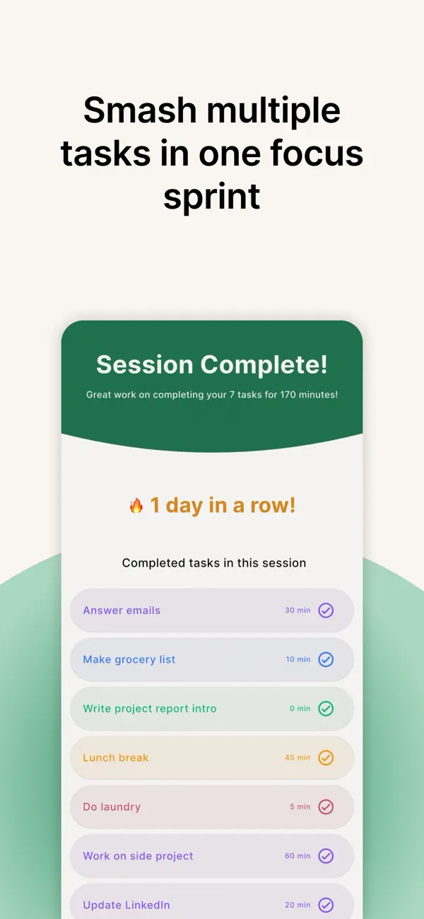 #3. FlowStack: Focus Task Timer (iOS) 게시자: Nero studios