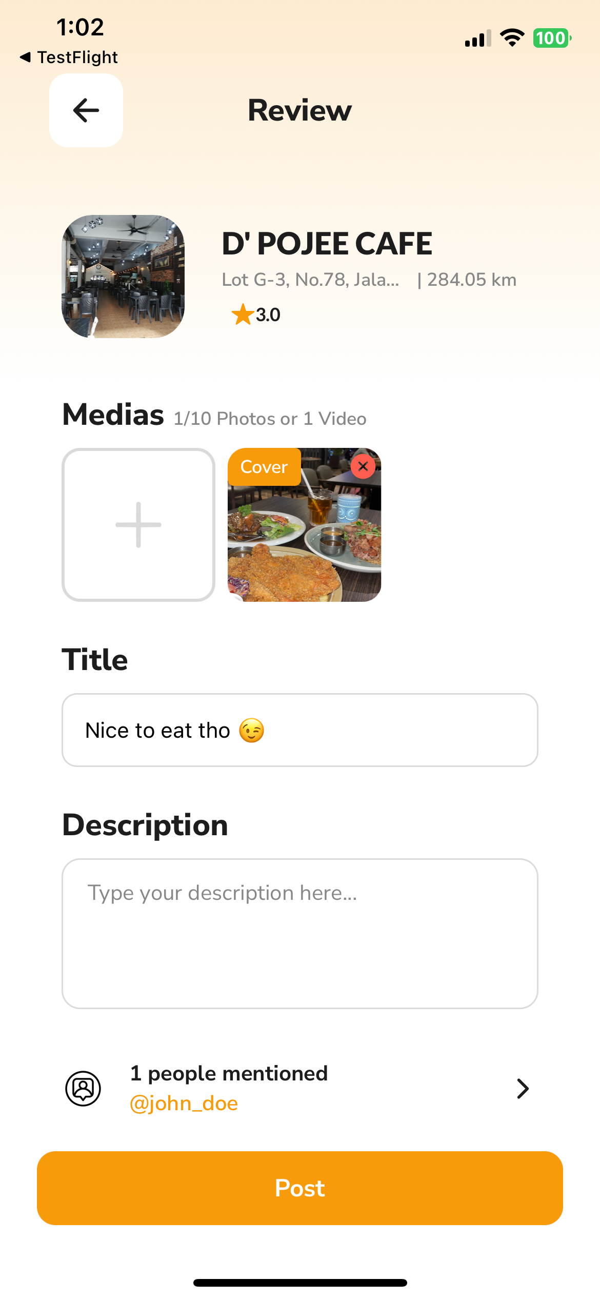 Just-Eatsy screenshot 3