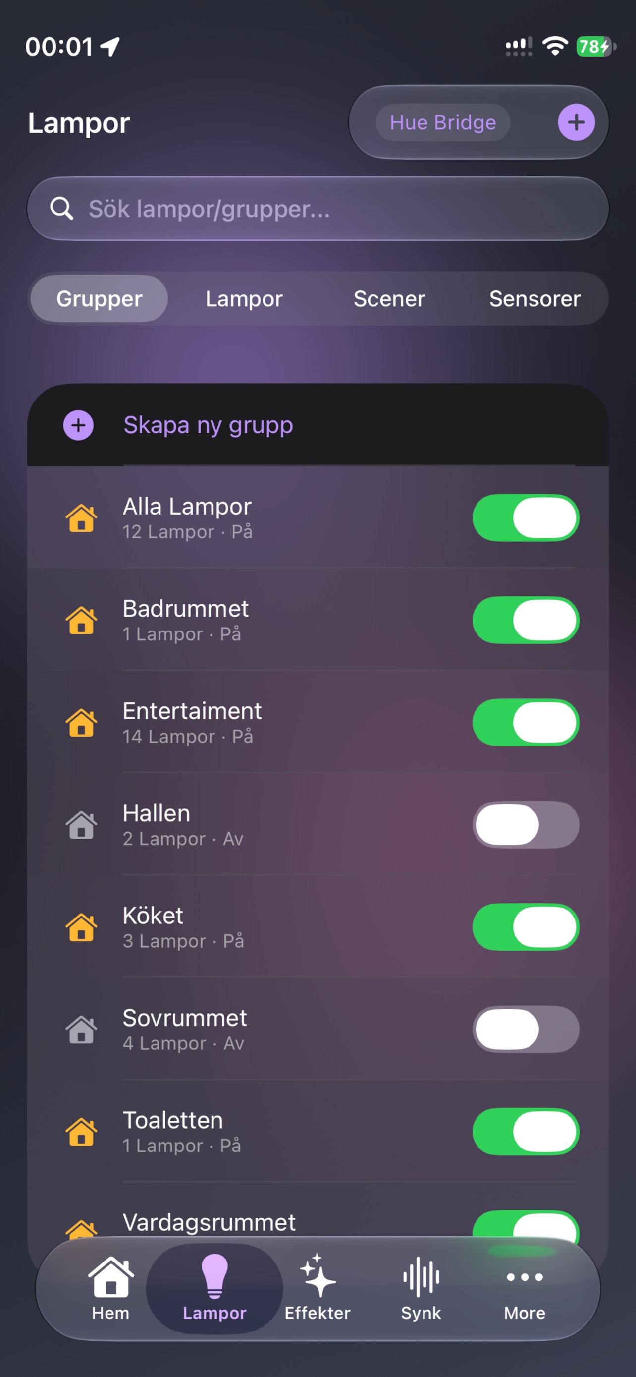 Screenshot 1 of HueController