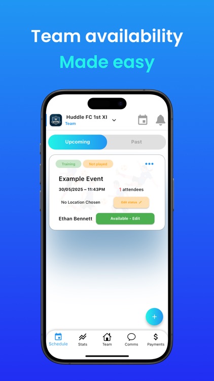 Huddle - Sports Club Manager