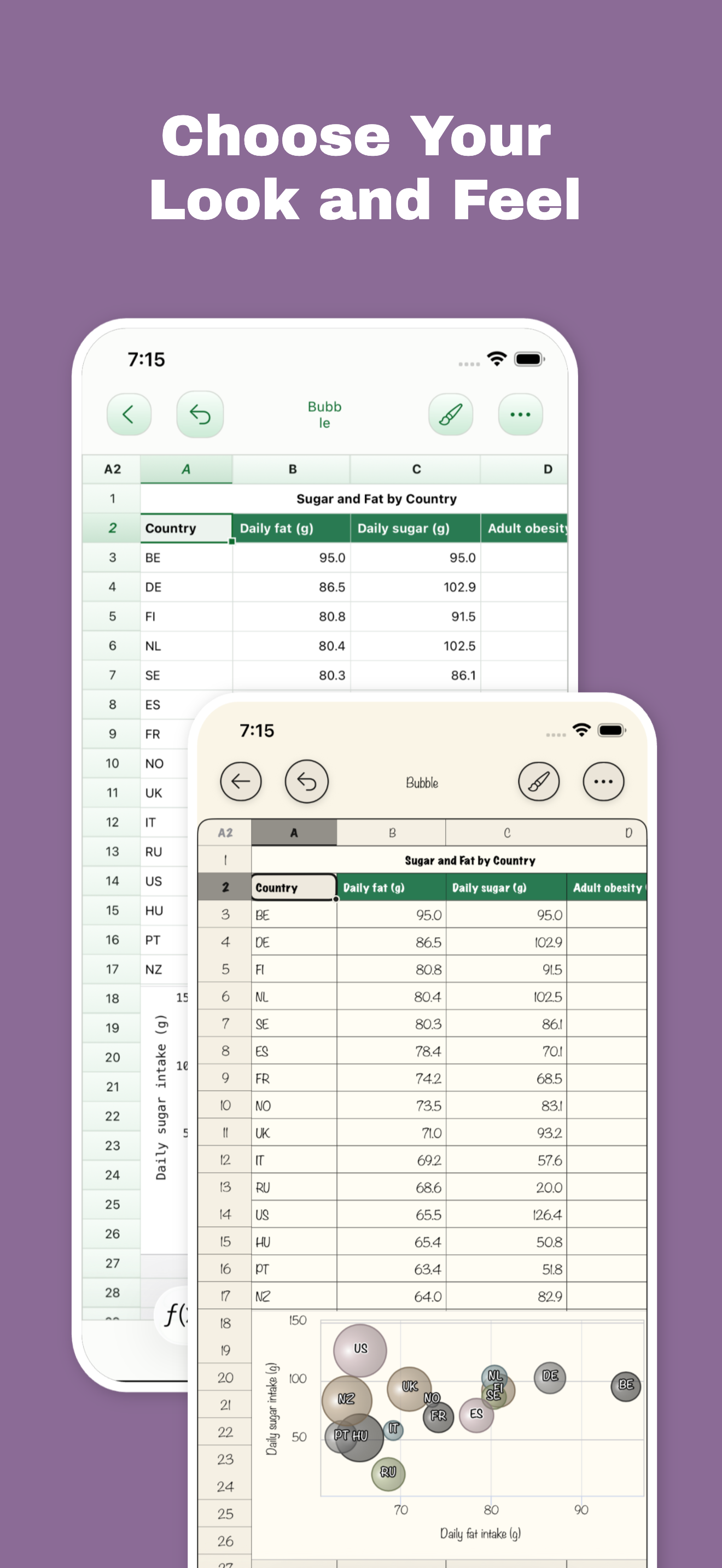 The Spreadsheet App - Sheets screenshot 3