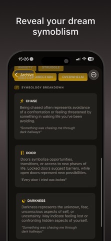 Dream Journal: AI analysis Screenshot 3 of 5