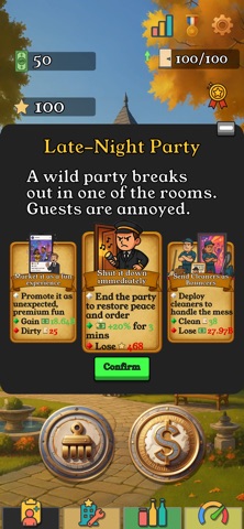 Hotel Clicker - Idle Game iPhone screenshot