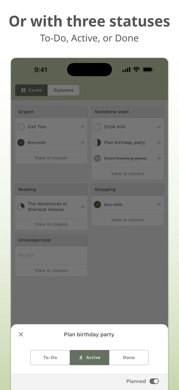 #6. Whizz - Task Progress Manager (iOS) Ved: Moss