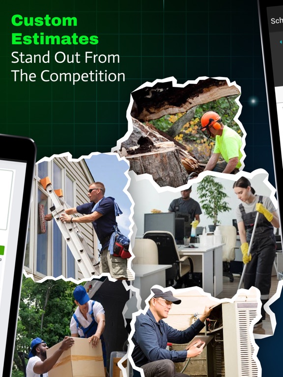 WorkQuote: Estimate & Invoice iPad screenshot 2 - Business app