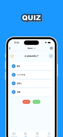 Learn Japanese & Portuguese iPhone screenshot