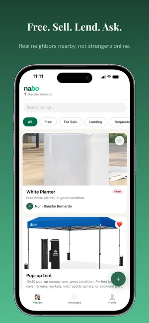 Nabo Neighbors screenshot 1