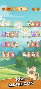 Cat Puzzle Sort screenshot #3 for iPhone