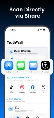 TruthWall: AI Detection screenshot 3