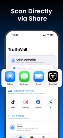 TruthWall: AI Detection iPhone screenshot