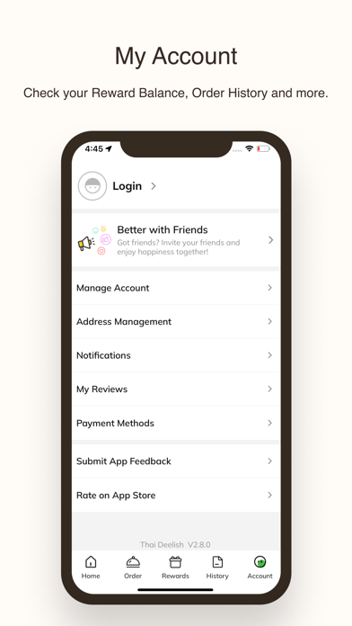 Thai Deelish iPhone screenshot 5 - Food & Drink app