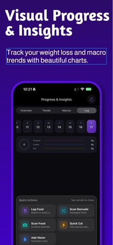 Calorie Counter: Food track screenshot
