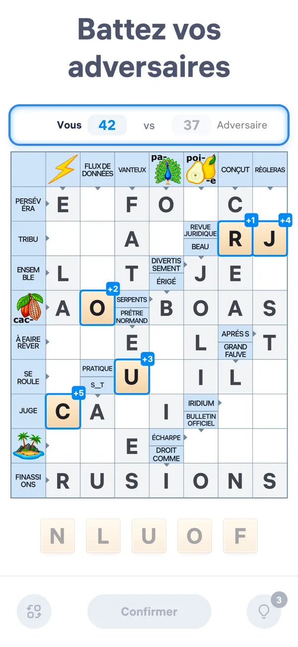 Crossword Master - Word Puzzle iOS Mod IPA screenshot 4 - iOS game interface