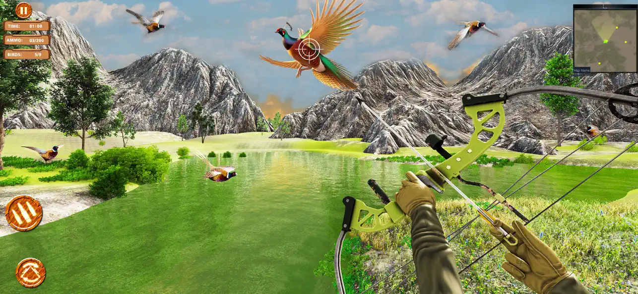 Screenshot #1 pour Jeu de chasse au faisan à l'ar
