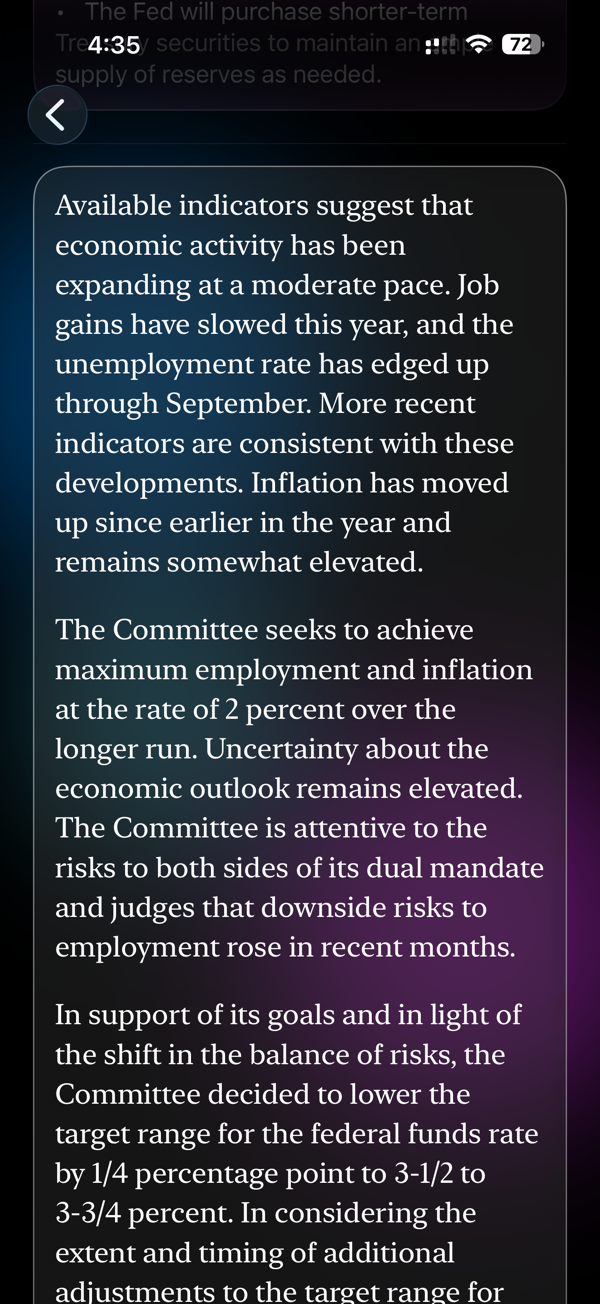 Fed Meeting Alerts screenshot 4