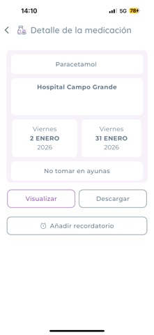 Recoletas Salud iPhone screenshot 6
