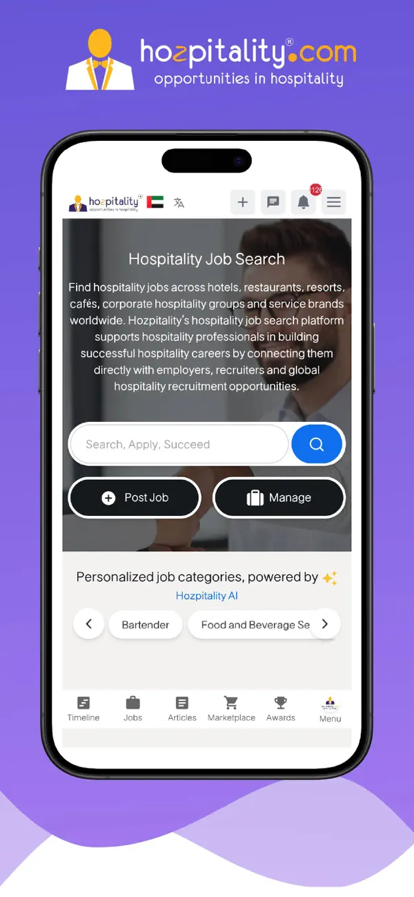 Screenshot #2 pour Hospitality Jobs & Networking