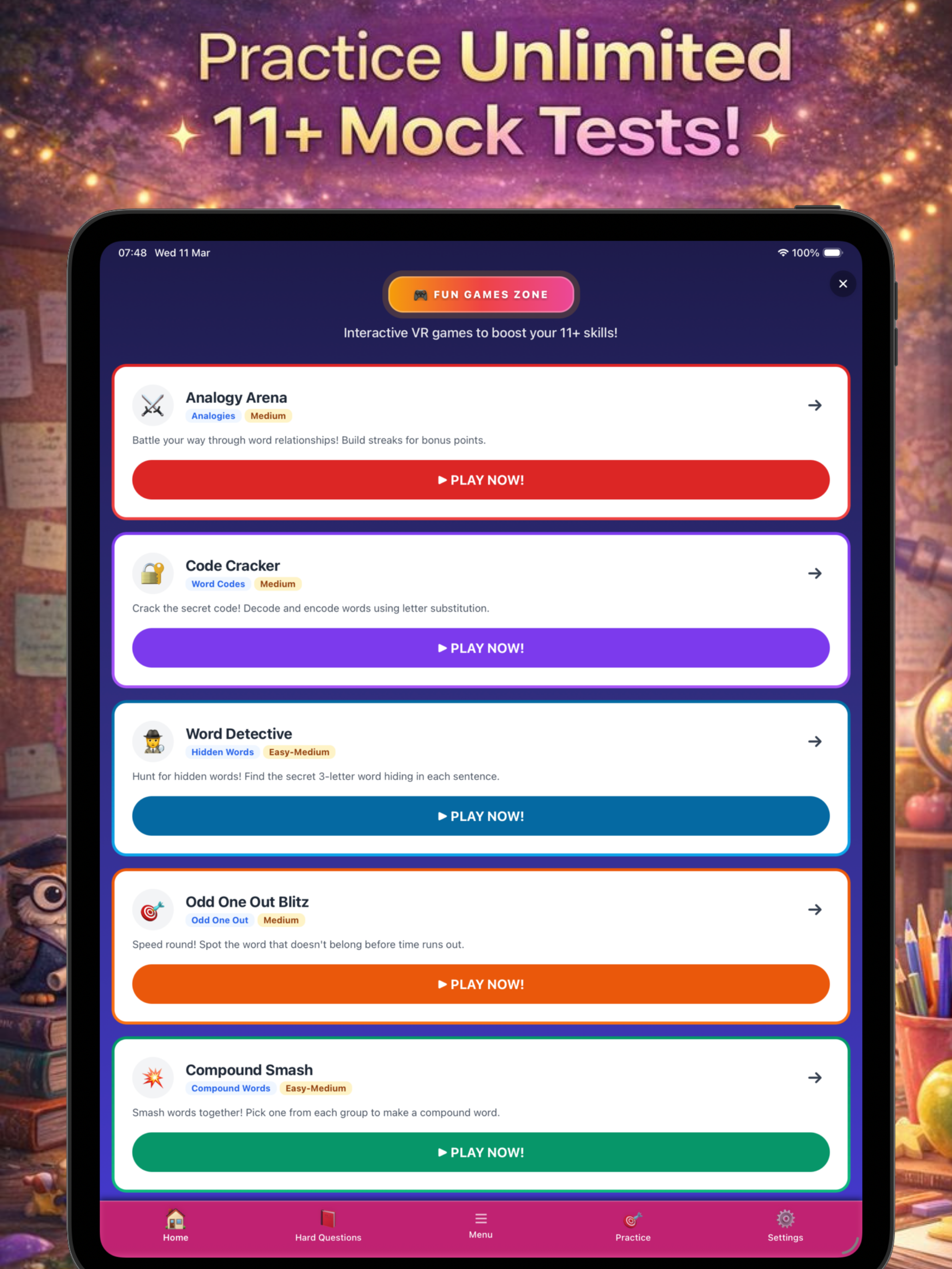11+ Verbal Reasoning Master screenshot 7
