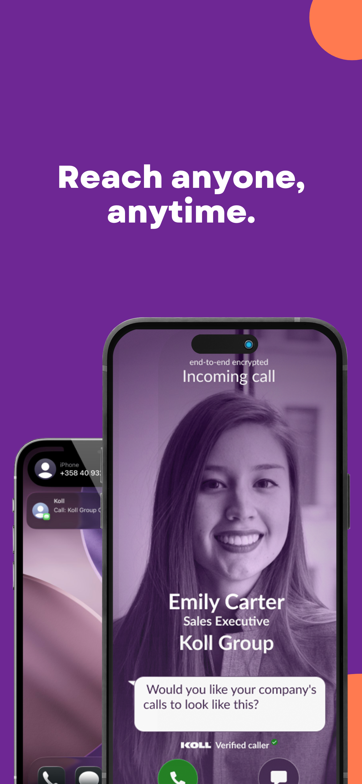 Koll - call with identity