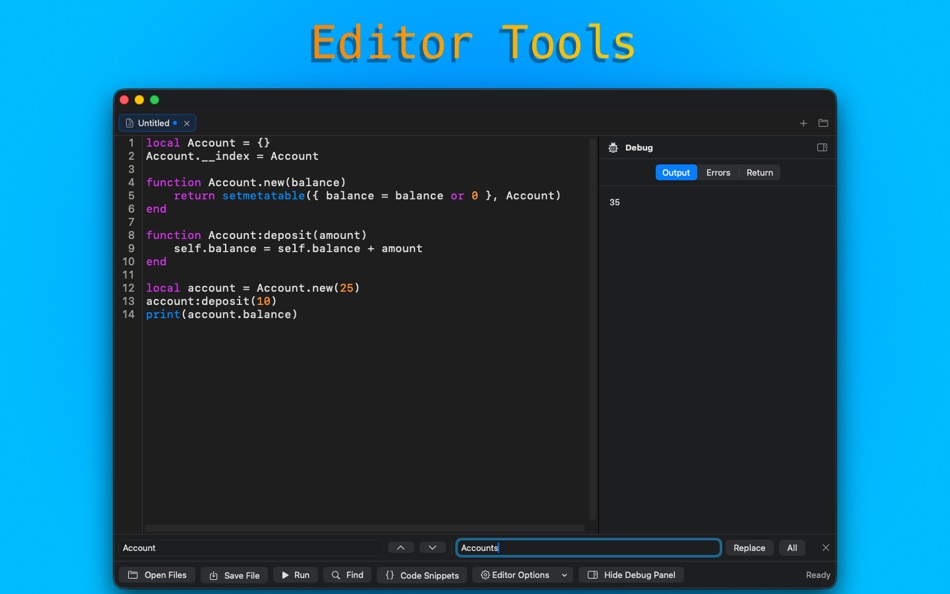 #4. Lua Lab (macOS) بواسطة: William Herrera