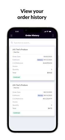 A.R. Teal Produce screenshot